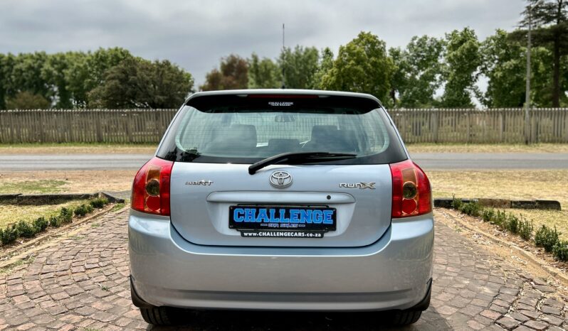 
								Toyota RunX 140i RT full									