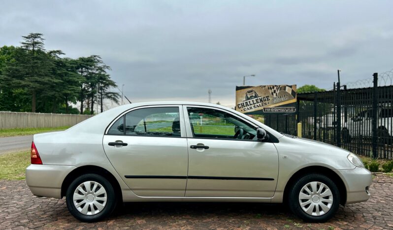 
								Toyota Corolla 140i full									