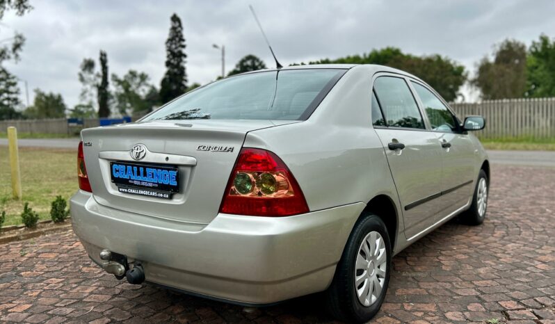 
								Toyota Corolla 140i full									